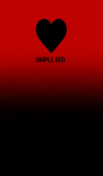 [LINE着せ替え] Black & Red Theme V.5 (JP)の画像1