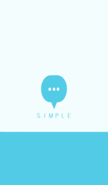 シンプル（white blue)V.1680の着せ替えメイン画像