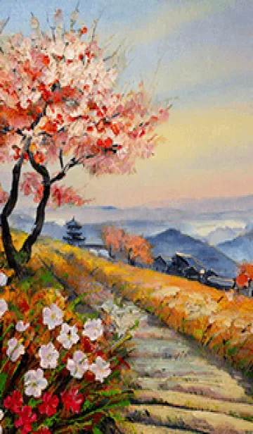 [LINE着せ替え] 優美な秋の風景の着せかえ(Autumn-28)の画像1