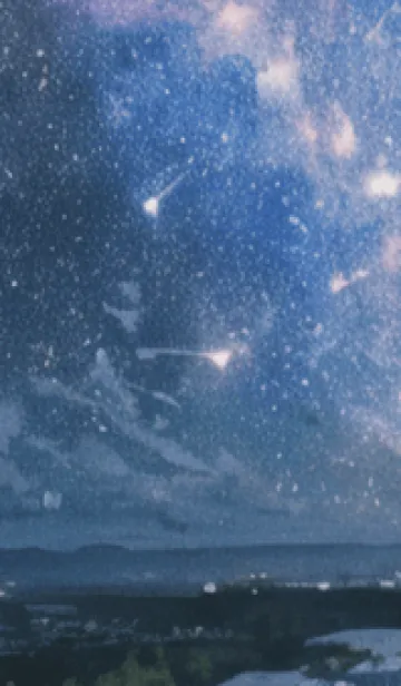 [LINE着せ替え] 秋の夜空#KV08。の画像1