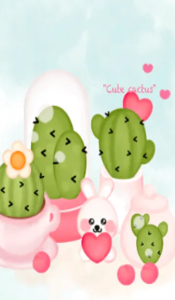 [LINE着せ替え] Let's go to cactus shop 70の画像1