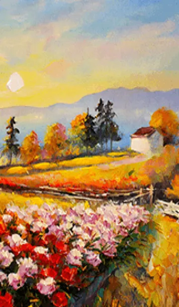 [LINE着せ替え] 優美な秋の風景の着せかえ(Autumn-26)の画像1