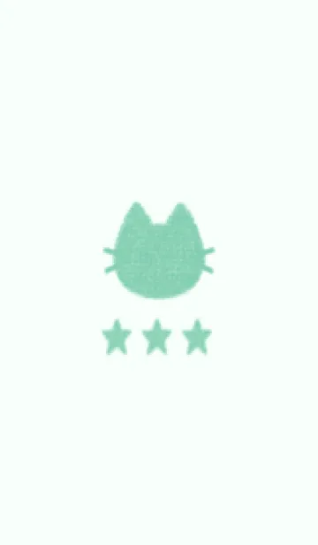 [LINE着せ替え] ねことお星さま(green32)の画像1