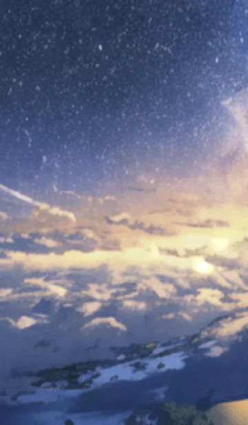 [LINE着せ替え] 秋の夜空#KV04。の画像1