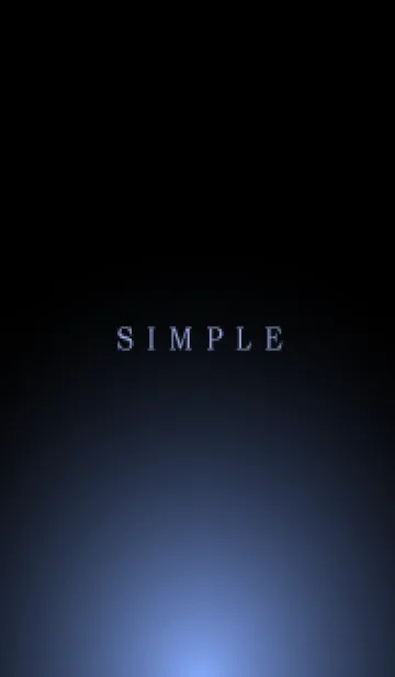 [LINE着せ替え] SIMPLE LIGHT -BLACK- 12の画像1