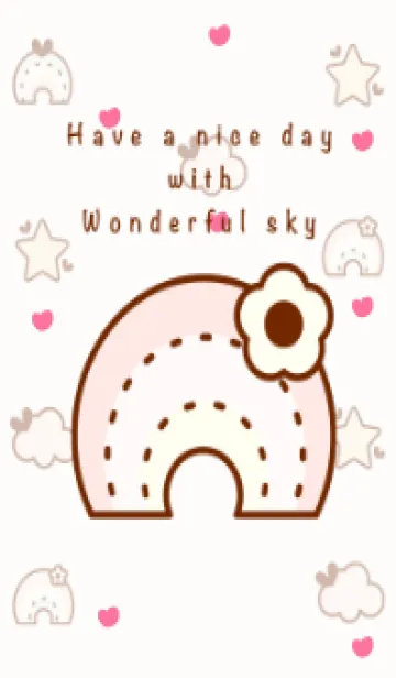 [LINE着せ替え] I love wonderful sky 19の画像1
