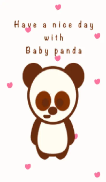 [LINE着せ替え] Happy panda theme 17 :)の画像1