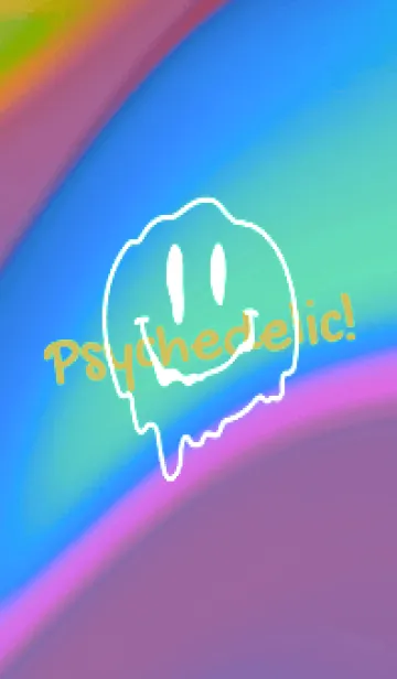 [LINE着せ替え] サイケデリック スマイル .51の画像1