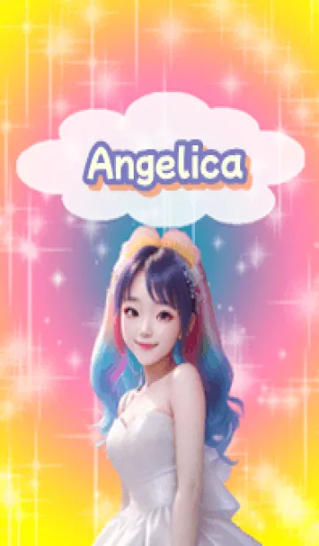 [LINE着せ替え] Angelica bride beautiful hair G06の画像1