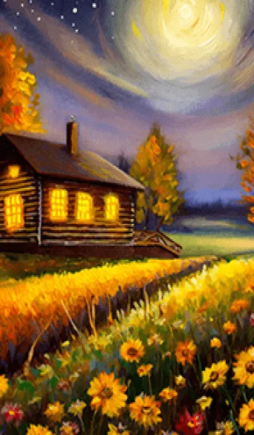 [LINE着せ替え] 優美な秋の風景の着せかえ(Autumn-42)の画像1