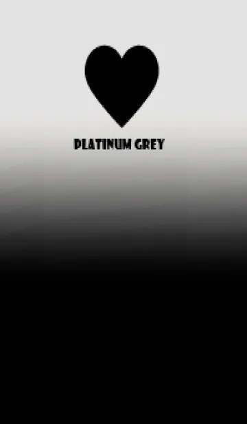 [LINE着せ替え] Black & Platinum Grey Theme V.5 (JP)の画像1