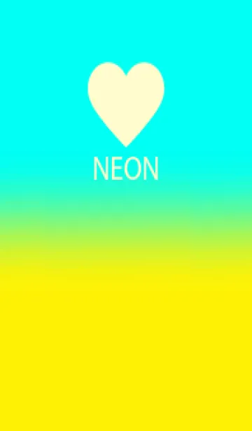 [LINE着せ替え] Neon Blue & Neon Yellow V6 (JP)の画像1