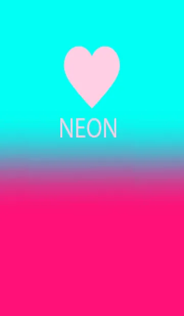 [LINE着せ替え] Neon Blue & Neon Pink V6 (JP)の画像1