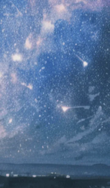 [LINE着せ替え] 秋の夜空#KV16。aの画像1