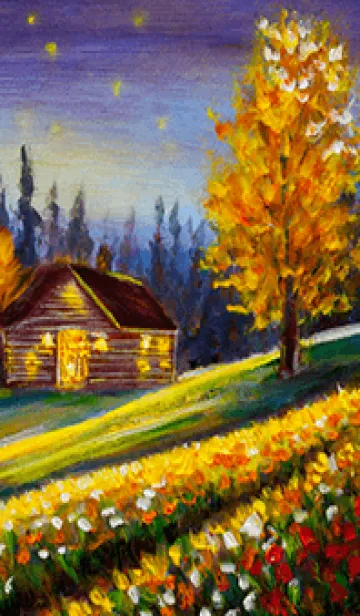 [LINE着せ替え] 優美な秋の風景の着せかえ(Autumn-49)の画像1