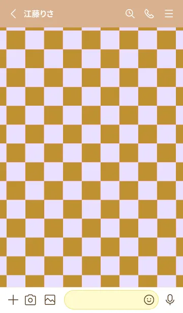 [LINE着せ替え] カラー チェック 33の画像2