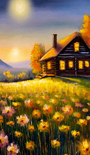 [LINE着せ替え] 優美な秋の風景の着せかえ(Autumn-53)の画像1