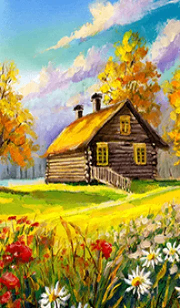 [LINE着せ替え] 優美な秋の風景の着せかえ(Autumn-56)の画像1