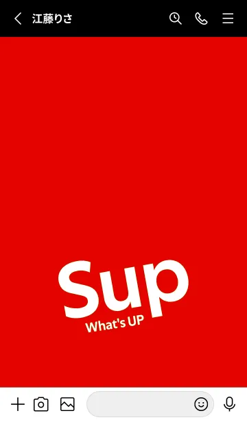 [LINE着せ替え] Sup .30の画像2