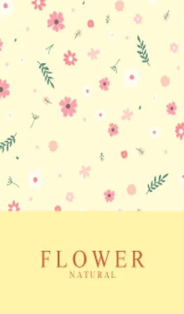 [LINE着せ替え] FLOWER YELLOW - NATURAL-26の画像1