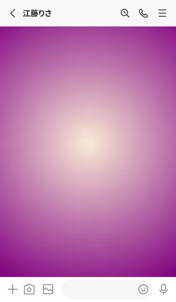 [LINE着せ替え] アンティークホワイト●パープル.TKCの画像2