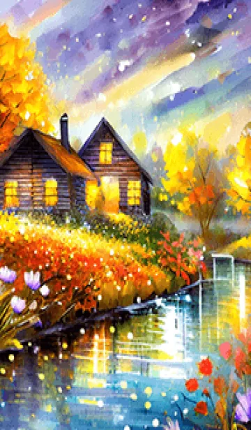 [LINE着せ替え] 優美な秋の風景の着せかえ(Autumn-71)の画像1