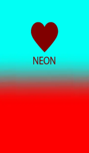 [LINE着せ替え] Neon Blue & Neon Red V6 (JP)の画像1