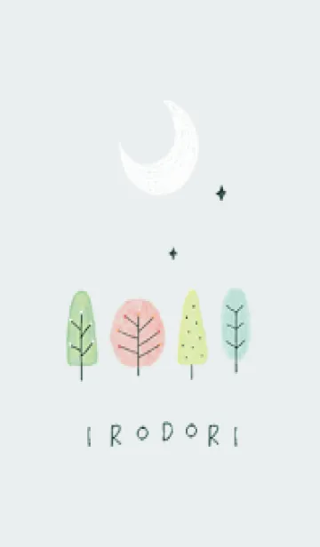 [LINE着せ替え] bluegreen♡IRODORI 06_1の画像1