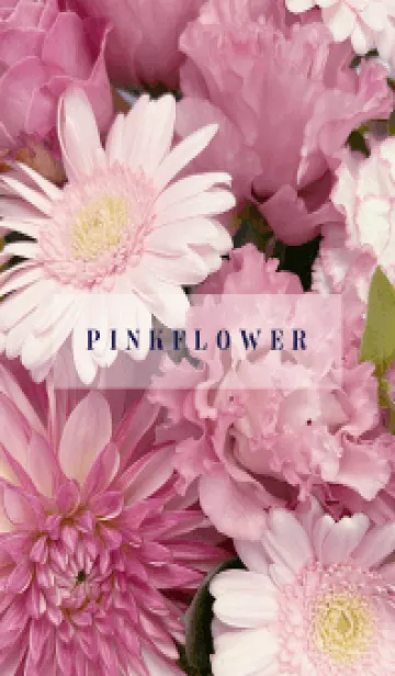 [LINE着せ替え] PINK FLOWER -NATURAL-11の画像1