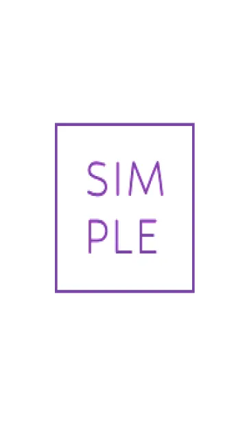 [LINE着せ替え] シンプル アイコン .34の画像1