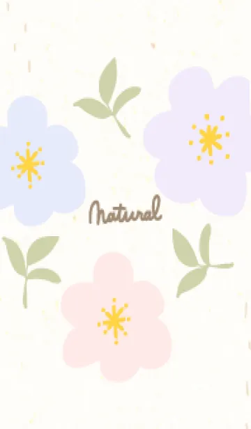 [LINE着せ替え] 花 シンプル 輪12の画像1