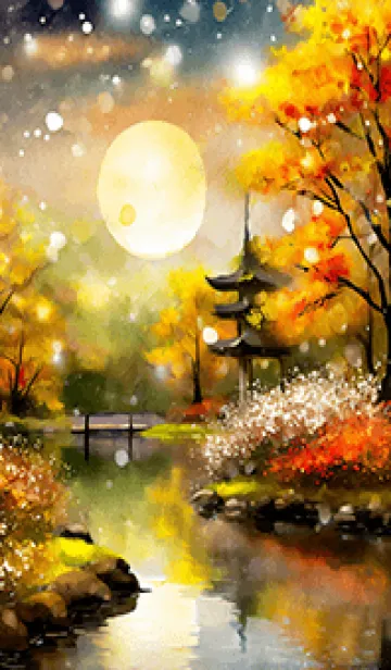 [LINE着せ替え] 優美な秋の風景の着せかえ(Autumn-89)の画像1