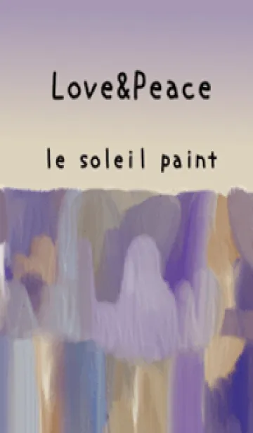 [LINE着せ替え] 油絵アート【le soleil paint 617】の画像1