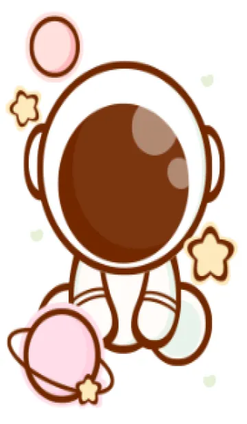 [LINE着せ替え] Pastel galaxy 29 :)の画像1