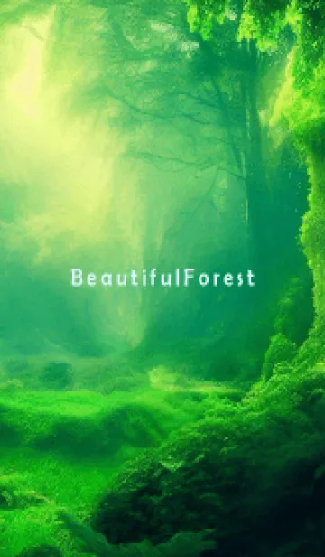 [LINE着せ替え] Beautiful Forest-NATURE 13の画像1