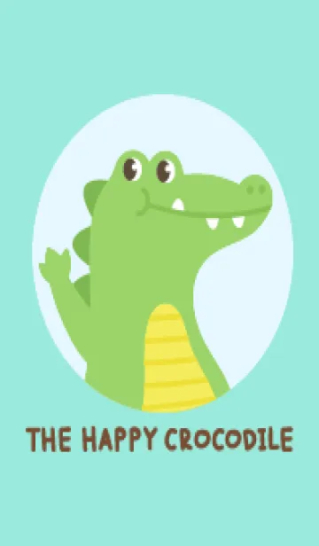 [LINE着せ替え] The Happy Crocodileの画像1