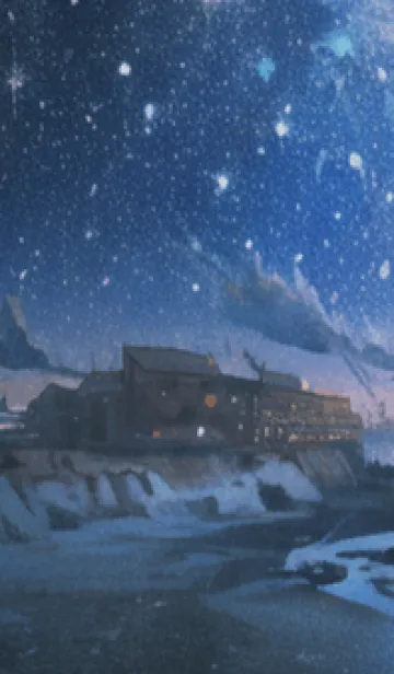 [LINE着せ替え] 秋の夜空#KV223。の画像1