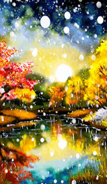 [LINE着せ替え] 優美な秋の風景の着せかえ(Autumn-94)の画像1