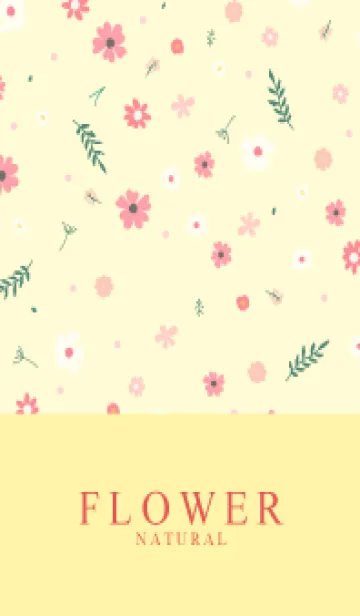 [LINE着せ替え] FLOWER YELLOW - NATURAL-28の画像1