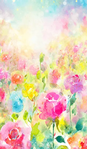 [LINE着せ替え] 薔薇(バラ)の花の着せかえ(10)の画像1