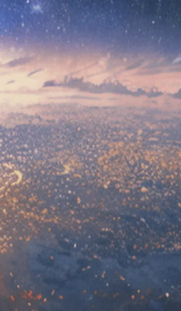 [LINE着せ替え] 秋の夜空#KX117。の画像1