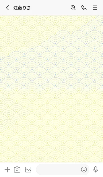 [LINE着せ替え] 和音 青海波&fermata  ブールジョンの画像2