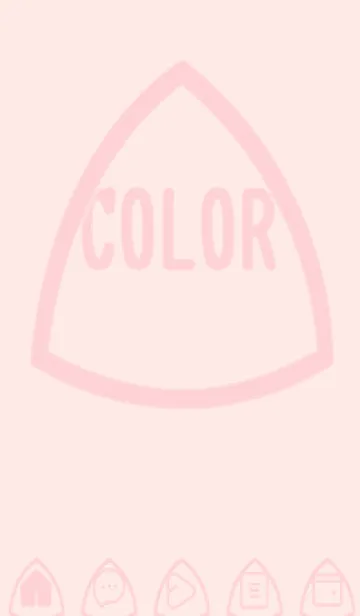 [LINE着せ替え] pink color L42の画像1