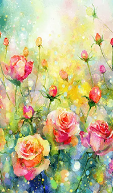 [LINE着せ替え] 薔薇(バラ)の花の着せかえ(14)の画像1