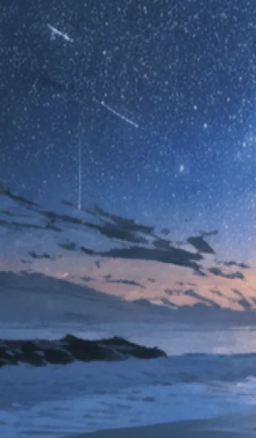 [LINE着せ替え] 秋の夜空#KZ02。の画像1