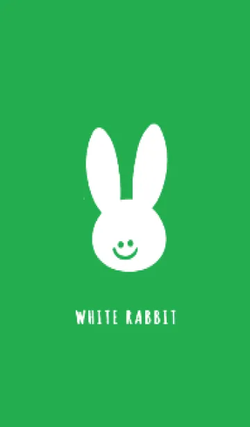 [LINE着せ替え] ホワイト ラビット .17の画像1