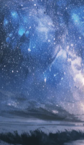 [LINE着せ替え] 秋の夜空#KZ01。の画像1