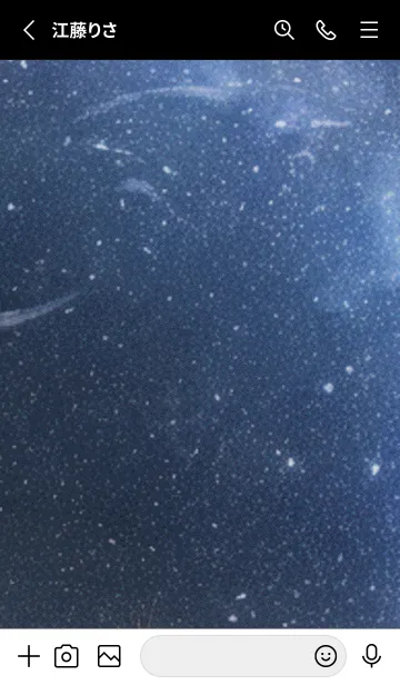 [LINE着せ替え] 秋の夜空#KX128。の画像2