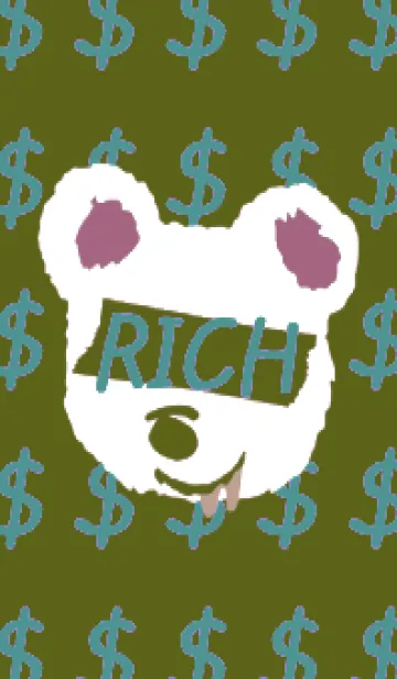 [LINE着せ替え] リッチ ベア 59の画像1