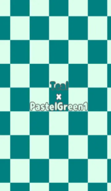 [LINE着せ替え] ティール■パステルグリーン1.TKCの画像1